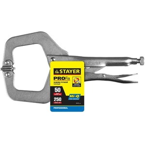 STAYER PRO-Fix 250 мм, Ручной зажим (22476)
