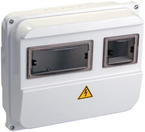 СК 1-3 (замена ЩУР-1-3пл.эл)IP55(224х270х110) с окном без замка (12шт/уп)