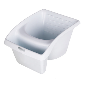 Ковш для краски DECOR 1,2л (220х180х120мм) БЕЛЫЙ (1/20)