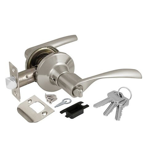 Ручка защелка DK610 SN-ET (6010 SN-E) (кл./фик.) мат. никель AJAX