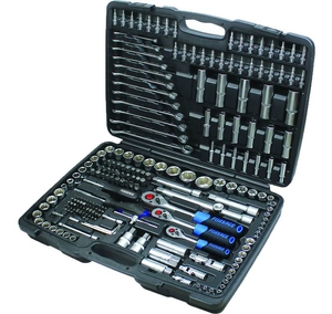 1/4"&3/8"&1/2" Набор инструмента 215пр. (6гр.) (4-32мм) Forsage