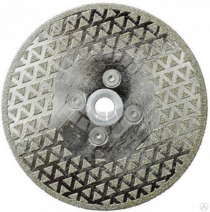 MK1315*14 Диск алмазный MKSS гальванический 125mm,  с фланцем М14