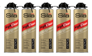 SILA PRO HighClean, очиститель монтажной пены, 500 ml, Россия (уп-12шт)