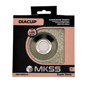 SS0501 Чашка шлифовальная "DiaCup" 125х22,23мм