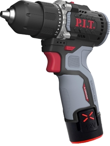 Шуруповерт OnePower 12V аккумуляторный Б/Щ P.I.T. X-DRIVER 12В, 35Нм, 2АКБ*2Ач+ЗУ, КЕЙС PBM12K-10B/2
