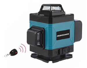 Уровень лазерный PROFIPOWER 16 зеленых лучей, Li-on, пульт ДУ (NL-7016G)