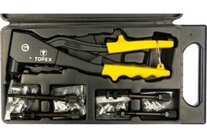 Заклепочник для резьбовых заклепок TOPEX M3, M4, M5, M6 43E110