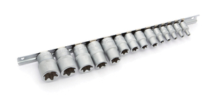 623714 Набор головокTORX 14пр. 1/4"(Е4,Е5,Е6,Е7),3/8"(Е 10,Е11,Е12,Е14),1/2"(Е16,Е18,20,22,24) 20/10
