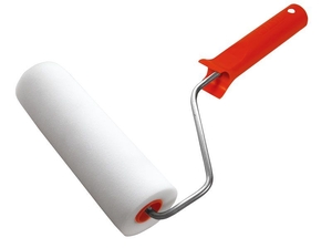 Валик с ручкой МИНИ DECOR "Black Edition" Поролон 100мм (1/30)