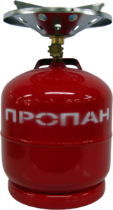 Плита газовая туристическая, объем 5л., ПГТ 1Б-В для приготовления пищи, модель "Кемпинг 5"