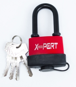 Замок навесной в изоляции длинный 63 мм X-Pert 