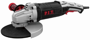 Машина углошлифовальная P.I.T. 180мм, 1700Вт обрезиненная рукоятка (PWS180-C1)