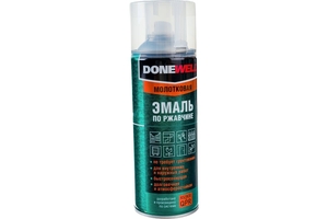 Эмаль DONEWELL молотковая по ржавчине черно-бронзовая