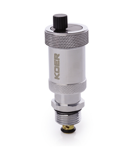 Воздухоотводчик автом. 1/2"   KOER (KR.1254) ХРОМ прямой с обр. кл.    (100 шт)   (только ОПТ)