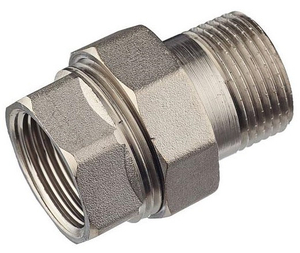 Американка КОНУСНАЯ 1/2"FM НИКЕЛЬ (150/10шт) HJKN33