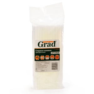 Стержни клеевые 11,2*300 34 шт 1 кг (прозрачные) Grad