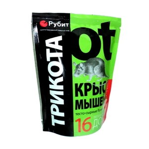 Средство от крыс и мышей "Три кота" (150гр) 1/40