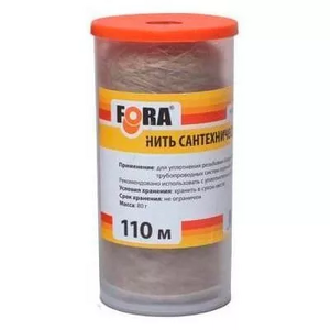 Нить сантехническая льняная   FORA   110м   (10/1шт)