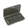 626295 Набор вставок 3/8" Torx15 предм. (Т20,Т25,Т30,Т40, Т45,Т50,Т55 L=30 и 75 мм с перех.1/2") ДТ