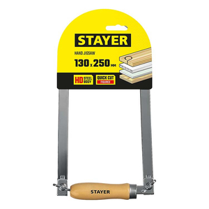 'STAYER  130х250 мм, Ручной лобзик (1530-25)