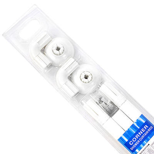 Карниз универсальный изогн. 90*90*90 БЕЛЫЙ   SAVOL   S-909090W  (40/1шт)
