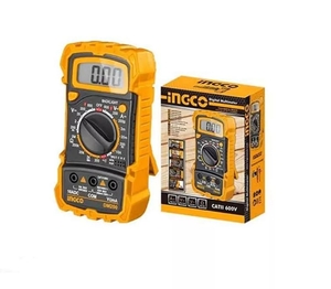 Мультиметр цифровой INGCO INDUSTRIAL подсветка LED, функция HOLD, прочный корпус (10/40)