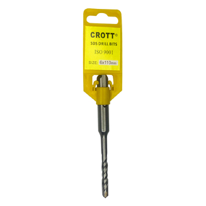 Бур по бетону sds 6*110 мм,  "CROTT"
