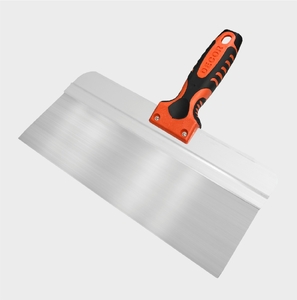 Шпатель фасадный широкий DECOR PROFI 450мм, нерж сталь, ручка 2К (10/50)