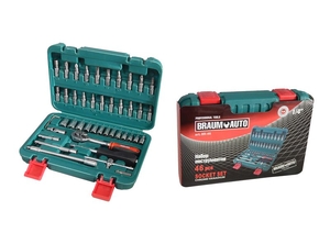 Набор инструментов 46пр. 1/4"(6гр) (4-14мм)