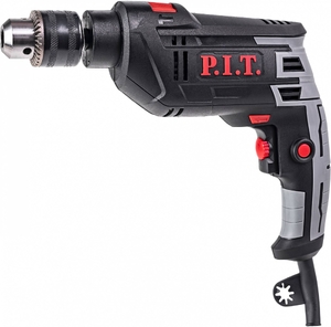 Дрель ударная электрическая P.I.T. PSB13-C3 NEW, 710Вт,реверс, регулировка об. 0-3000 (PSB13-C3 NEW)