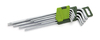 563592 Набор ключей TORX  9 шт с отверстием длинных (Т10,Т15,Т20, Т25,Т27,Т30,Т40,Т45,Т50) ДТ