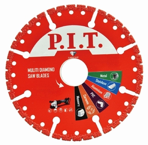 Диск алмазный сегментный универсальный Diamond P.I.T. 125x22,2x2,2 мм