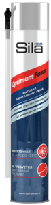 Сила SILA HOME OPTIMUM FOAM, пена монтажная всесезонная, 750 мл
