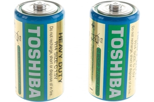 Батарейка Toshiba R14-2SH (24/480)