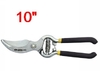 секатор садовый большой оранжевые ручки