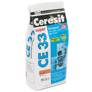 CE 33/2 Затирка 2-5мм S(т-корич) фольга Россия