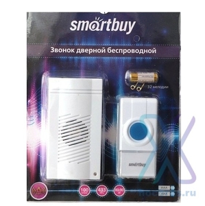 Звонок беспроводной  Smartbuy  с цифр. код.  IP44  (SBE-11-DP3-32)