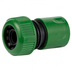 Коннектор быстросъёмный для шланга  3/4" (ABS) (240/60 шт)  PLAMIX PL-405