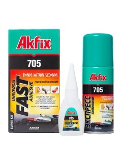 Набор для склеивания AKFIX 705 (В 25гр+100мл) 24шт
